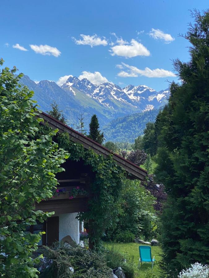Apartmán Kurzzeitdomizil In Oberstdorf Exteriér fotografie