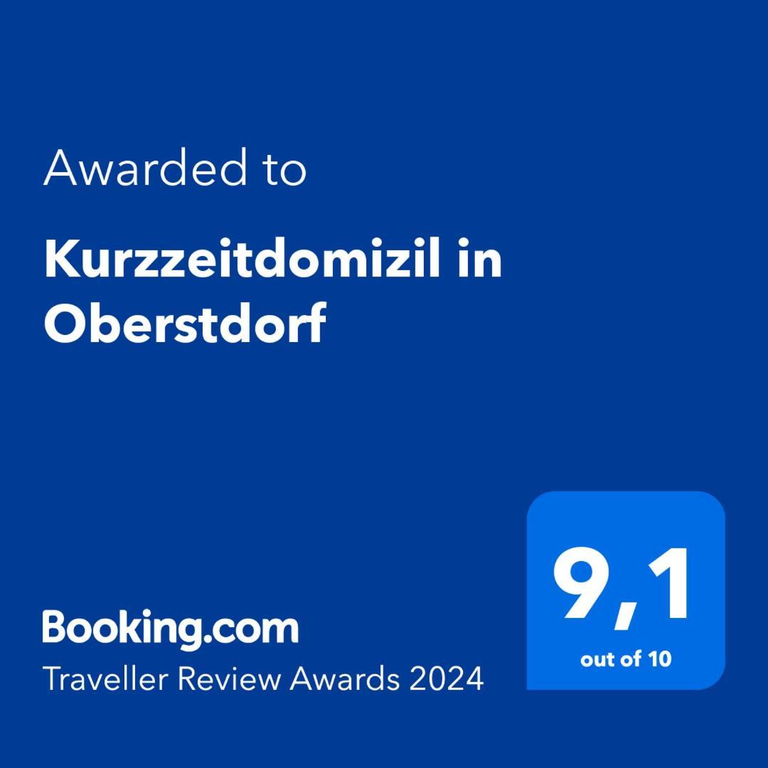 Apartmán Kurzzeitdomizil In Oberstdorf Exteriér fotografie